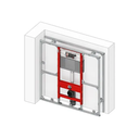 TECEBASE TOILET MODULE WITH BASE CISTERN, INSTALLATION HEIGHT 1120 MM"