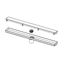 TECE SHOWER LINE SET WITH TILEABLE REVERSIBLE COVER CHANNEL WITHOUT FLANGE 800 MM