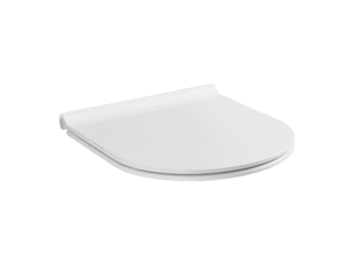 BELLA SLIM QUICK RELEASE SOFT CLOSE DUROPLAST (WHITE MATTE)