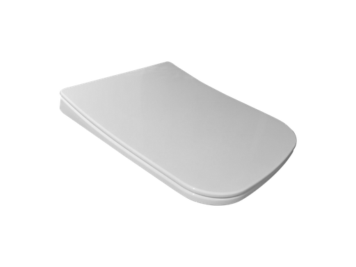 [SC00302P40002931] DURU SLIM QUICK RELEASE SOFT CLOSE WHITE