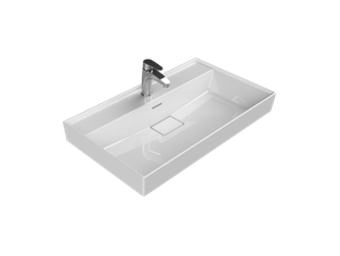 WALL HANG WHITE, SHARP 80X48CM