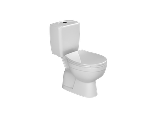 CLOSE COUPLE BACK TO WALL LILA S TRAP(VERTICAL) WHITE