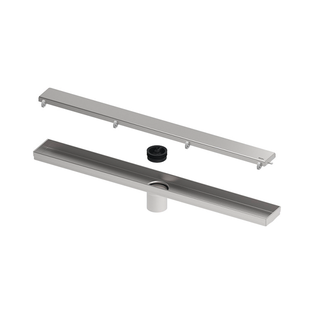 TECE SHOWER LINE SET WITH TILEABLE REVERSIBLE COVER CHANNEL WITHOUT FLANGE 800 MM