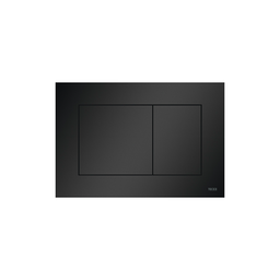 TECE NOW TOILET FLUSH PLATE SQUARE (ABS, Black Matt)