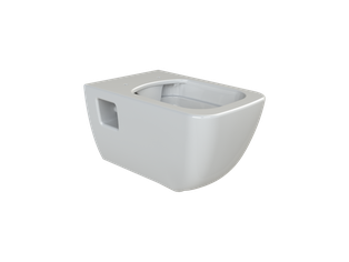 WALL HANG AQUA RIMLESS  WHITE