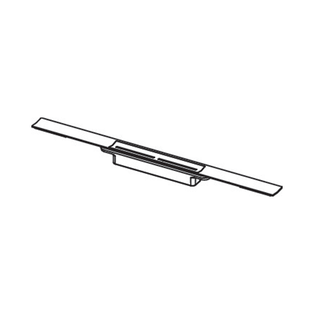 TECE DRAIN PROFILE SHOWER PROFILE, 800 MM, STAINLESS STEEL